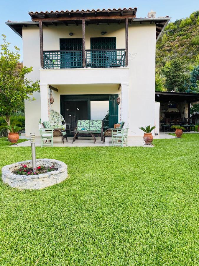 Detached Villa With Sea View Chaniotis Dış mekan fotoğraf